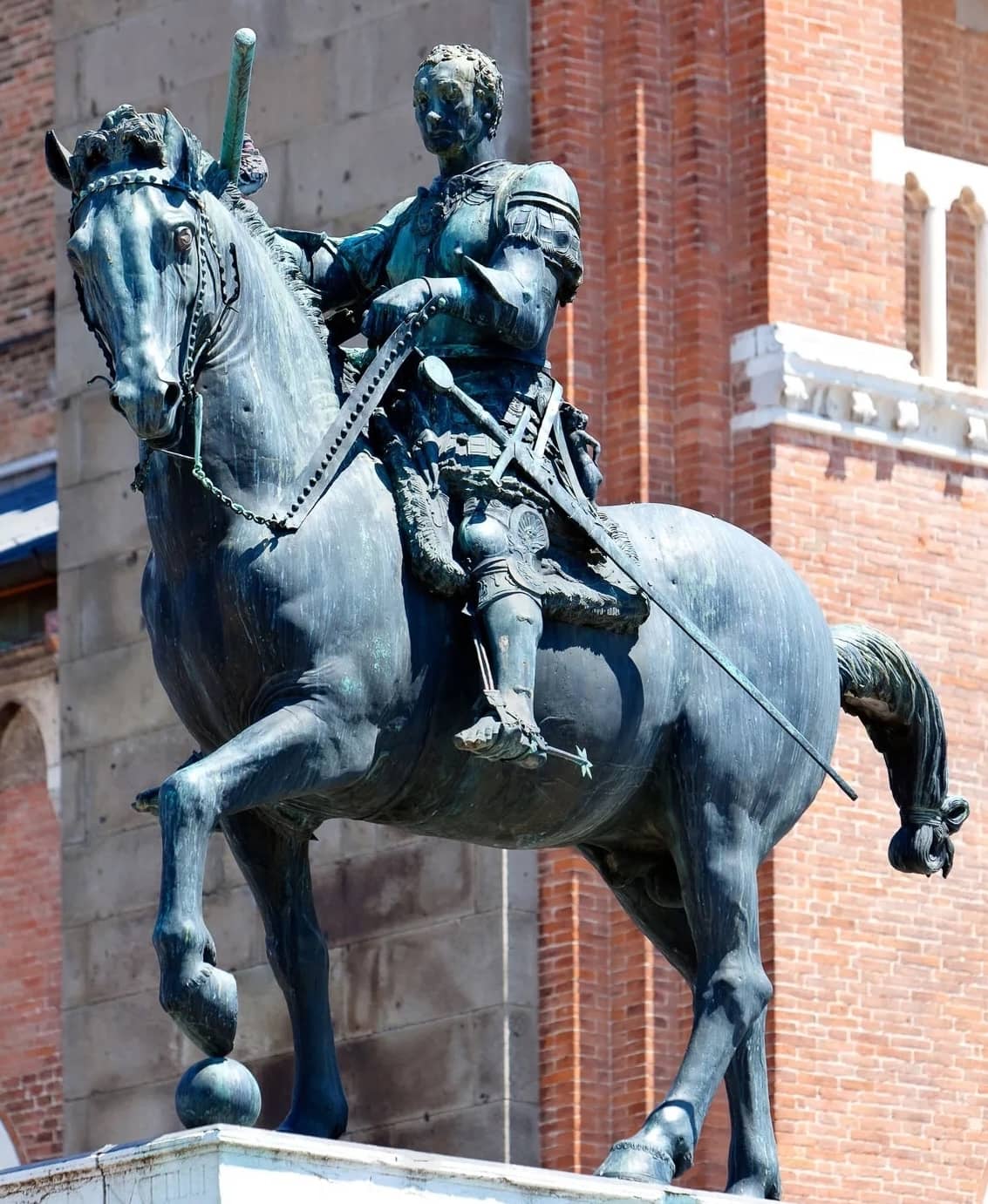 Equestrian Statue of Gattamelata by Donatello