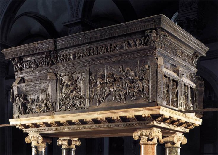 The Passion Pulpit by Donatello