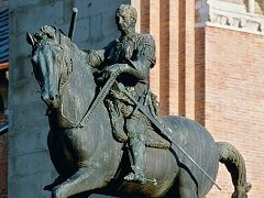 Equestrian Statue of Gattamelata by Donatello